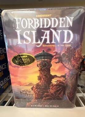 Gamewright Forbidden Island Cooperative Strategy Board Game (Tin Edition)